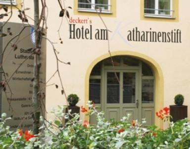 Deckerts Hotel Am Katharinenstift Lutherstadt Eisleben Eksteriør billede